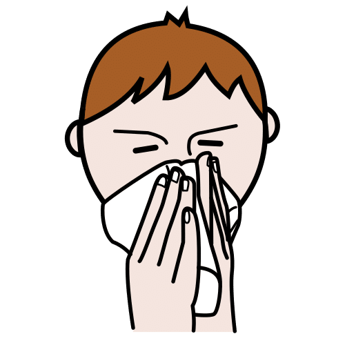 blow the nose