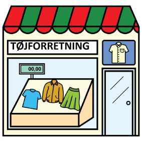 tøjforretning
