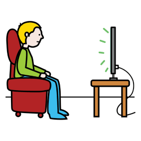 gledati TV
