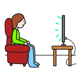 gledati TV