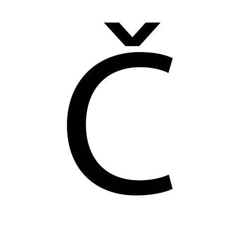Č