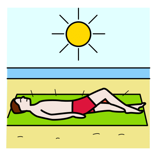 sunčati se