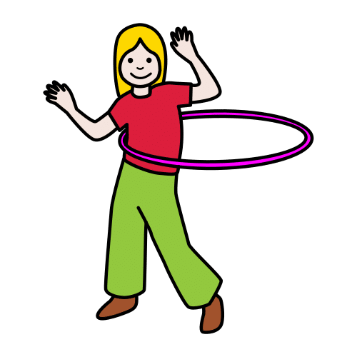 vrteti hula hop