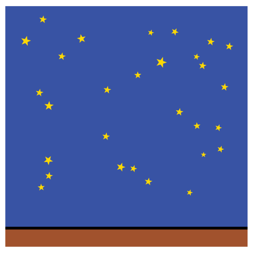 небо