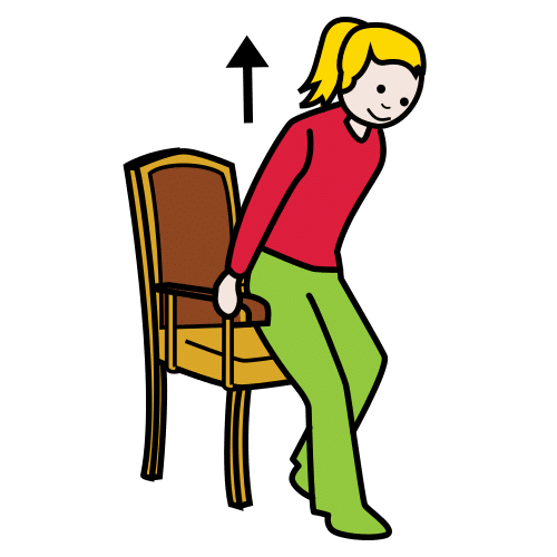stand up from chair