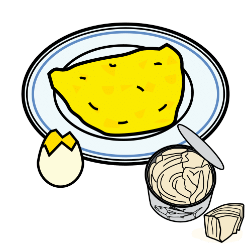 tuna omelette