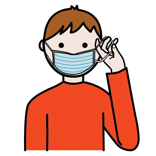 remove the mask