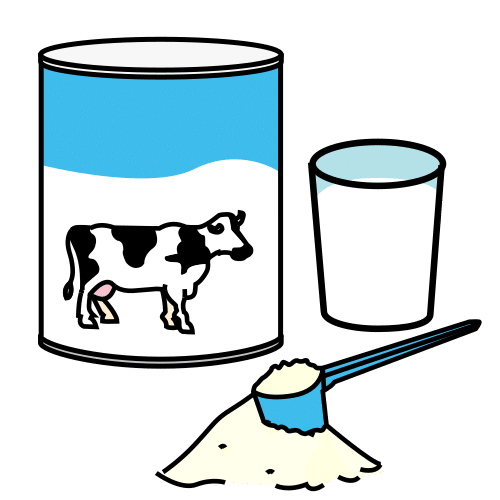 powdered milk