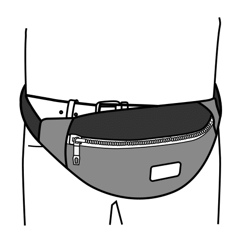 wear a bumbag