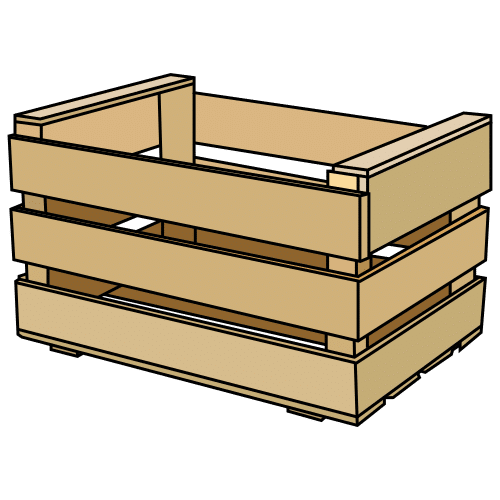 wooden box