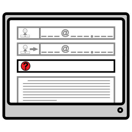 email subject