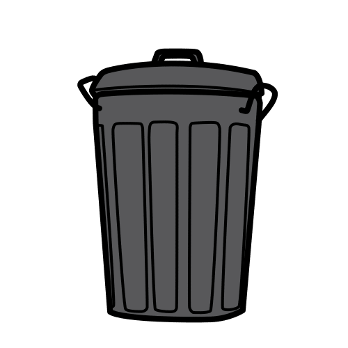 garbage can