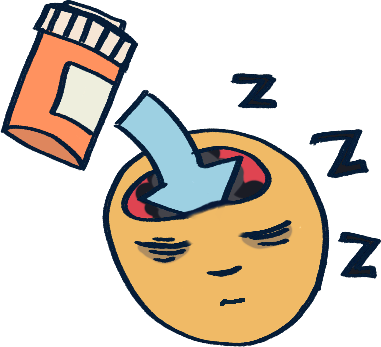 sedated