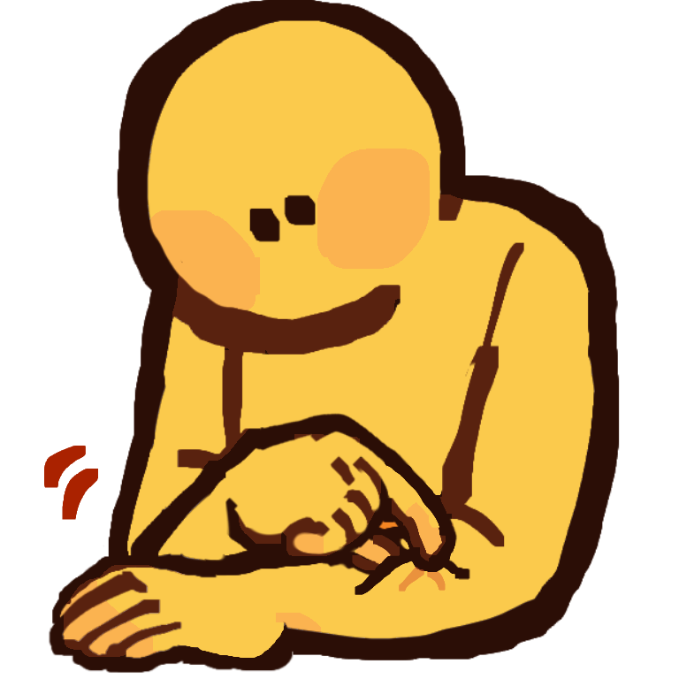 pinching self