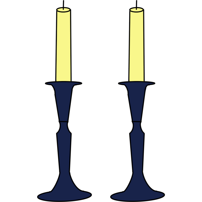 Shabbat candles