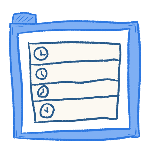 schedule folder