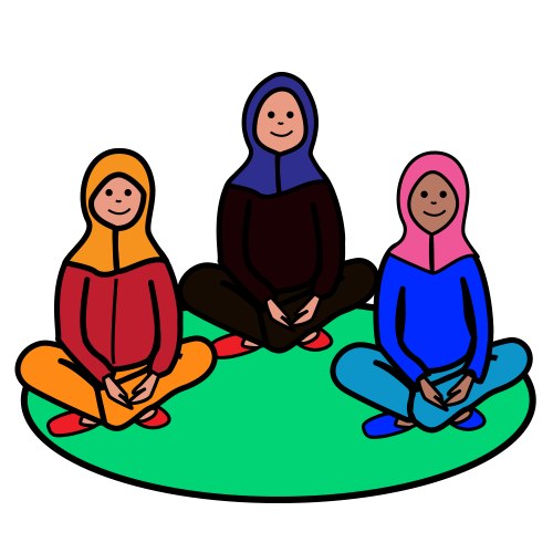 sit in a circle