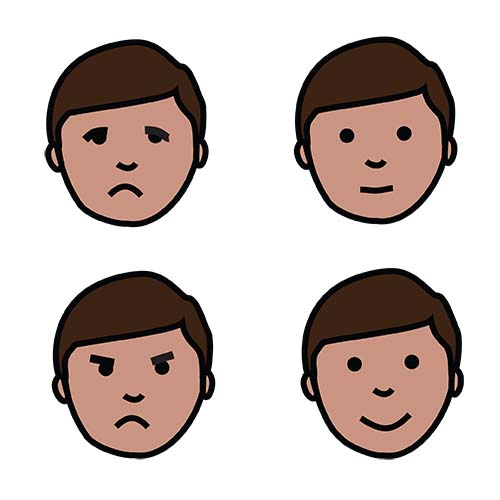 emotional faces