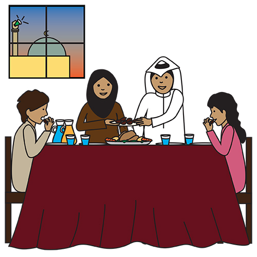 Iftar time