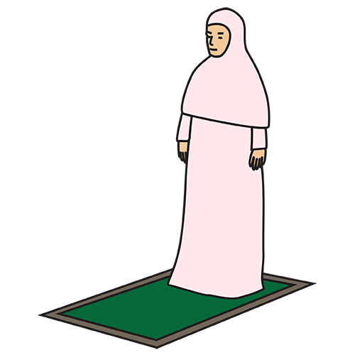 standing up after ruku