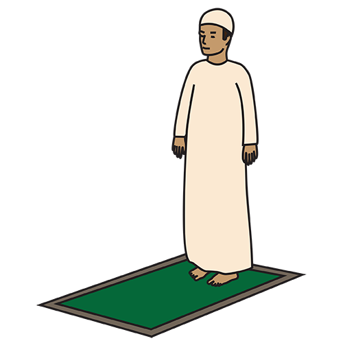 standing up after ruku
