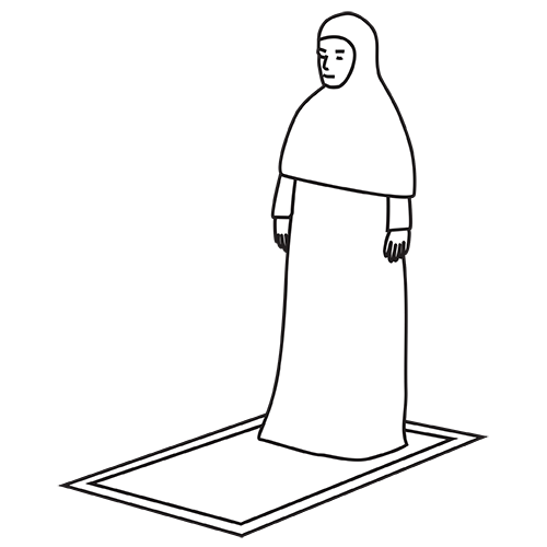 standing up after ruku