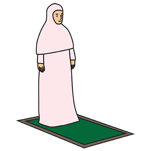 standing up after ruku