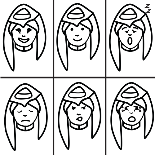 facial expressions