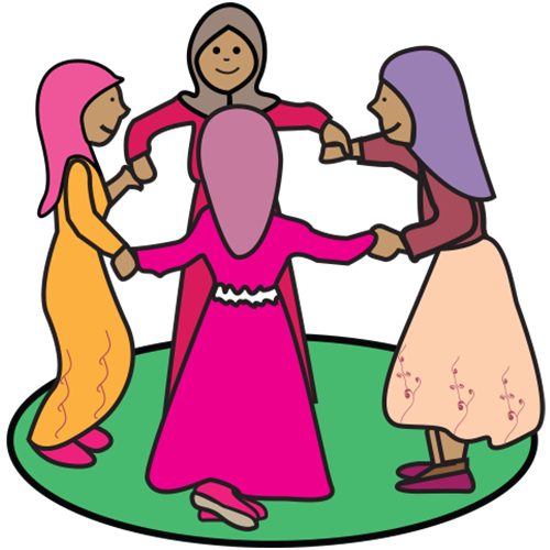 circle of children