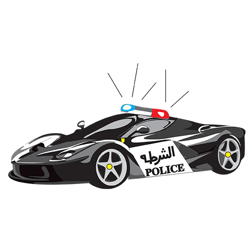 police car