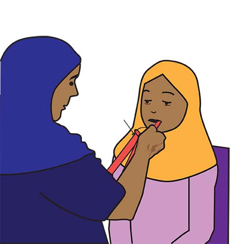 feeding exercise