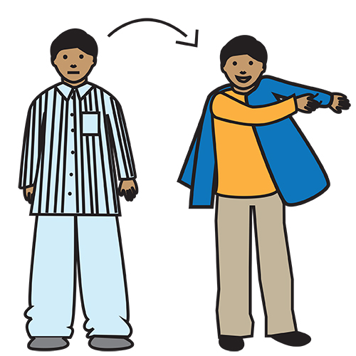 change clothes
