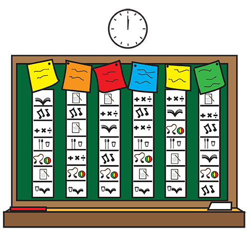 Visual schedule