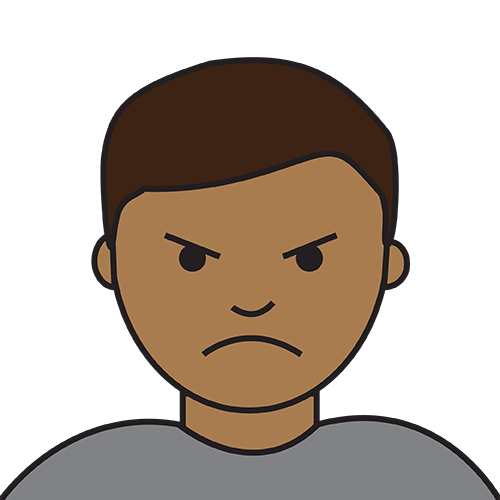 angry